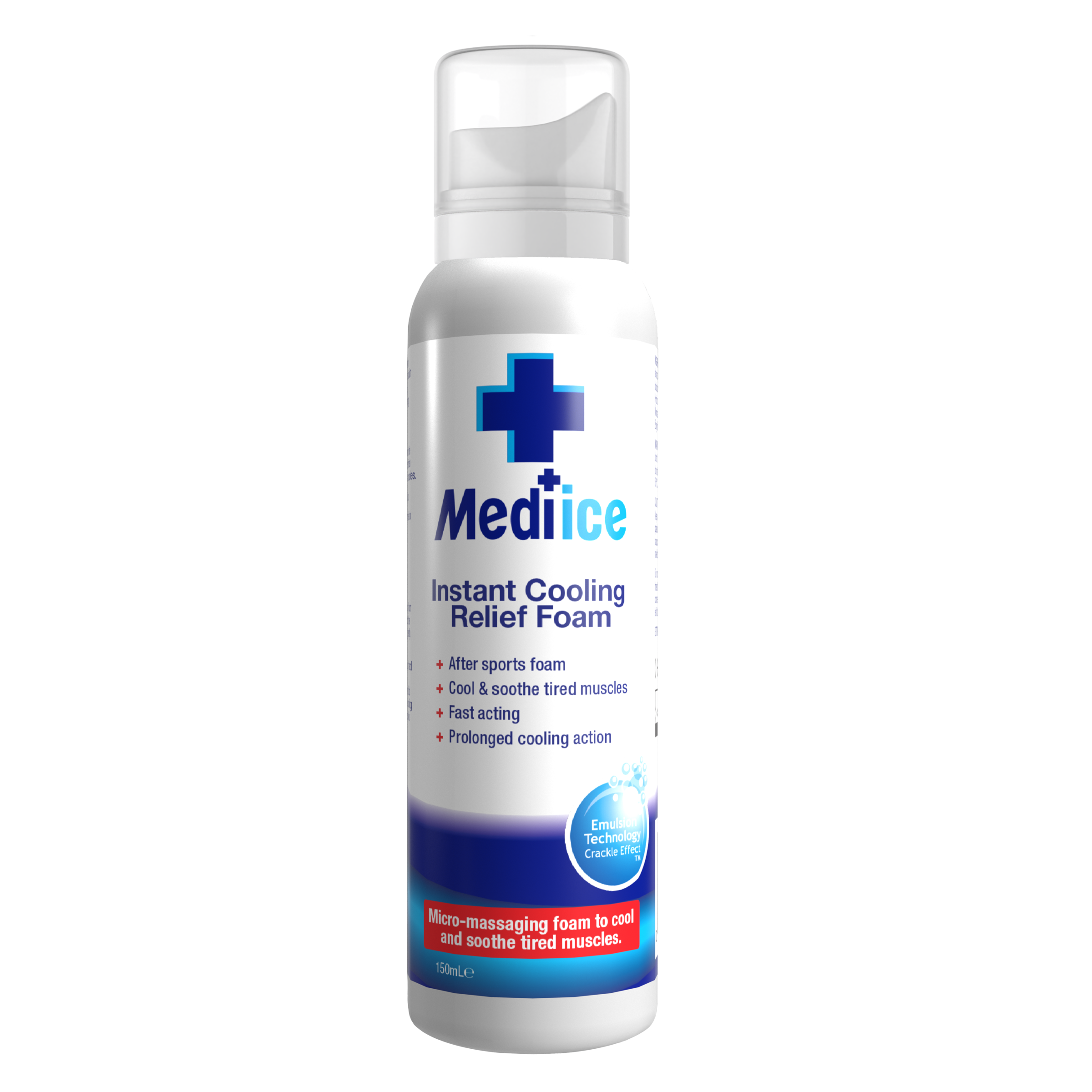 Medi Ice Instant Cooling Relief Foam 150mL